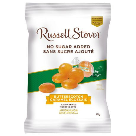 Russell Stover No Sugar Added - Butterscotch Hard Candies | 150 g