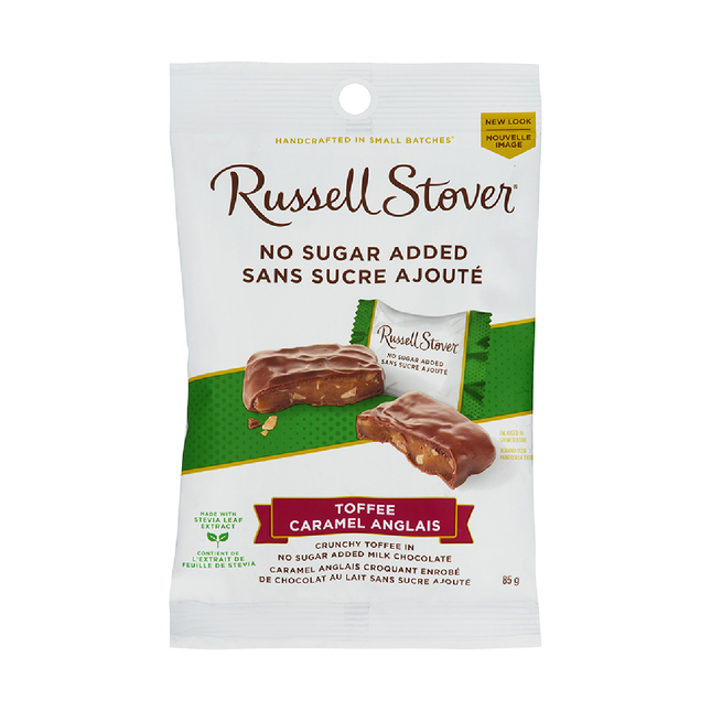 Russel Stover - Toffee - No Sugar Added | 85 g