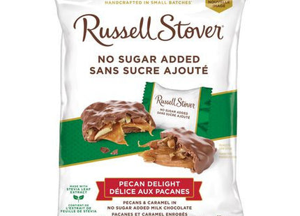 Russell Stover No Sugar Added - Milk Chocolate Pecan Delights | 85 g