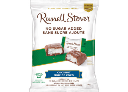 Russell Stover No Sugar Added - Coconut in Milk Chocolate | 85 g