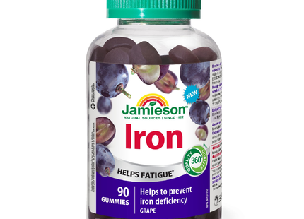 Jamieson - Iron | 90 Gummies