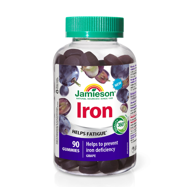 Jamieson - Iron | 90 Gummies