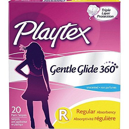 Playtex Simply Gentle Glide Tampons – Régulier | 20 tampons