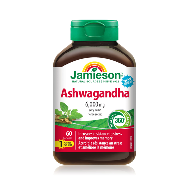 Jamieson - Ashwagandha | 60 Capsules