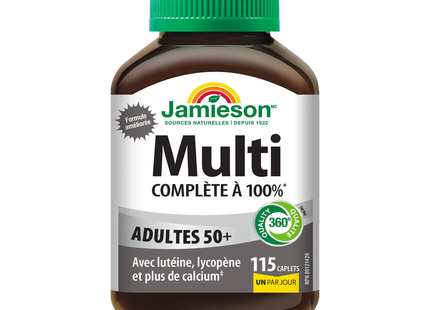 Jamieson - Multi 100% Complete Adults 50+ | 115 Caplets