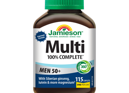 Jamieson - Multi 100% Complete Men 50+ | 115 Caplets