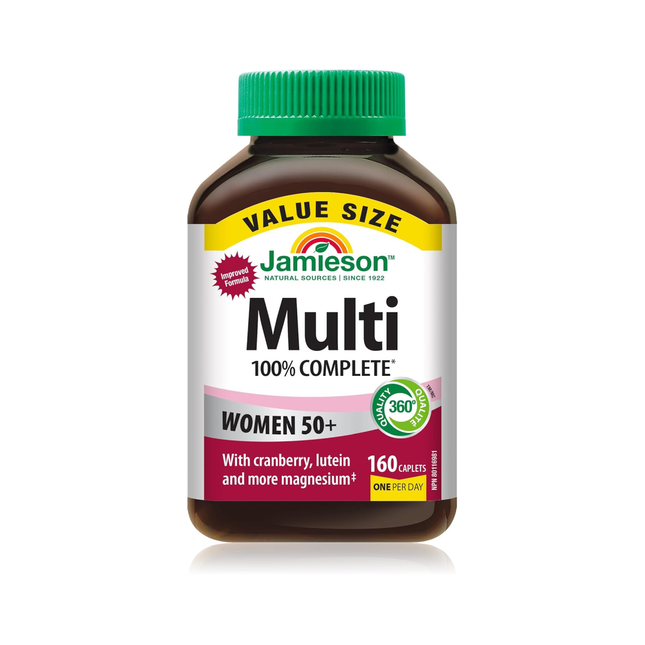 Jamieson - 100% Complete Multivitamin Women | 160 Caplets