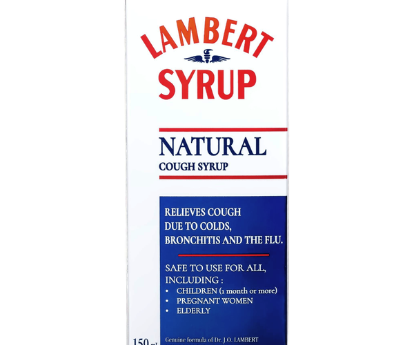 Lambert Syrup - Natural Cough Syrup | 150 mL – White Cross E-Store