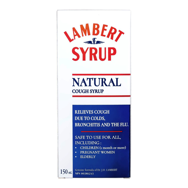 Sirop Lambert - Sirop naturel contre la toux | 150 ml