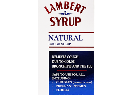 Sirop Lambert - Formule authentique | 250 ml