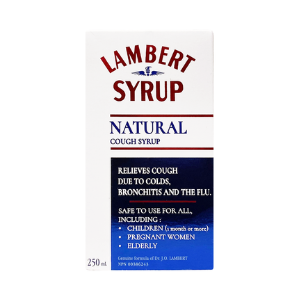 Sirop Lambert - Sirop contre la toux naturel | 250 ml