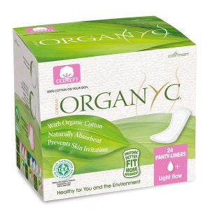 Organyc - Organic Cotton Panty Liners - Light Flow | 24 Liners