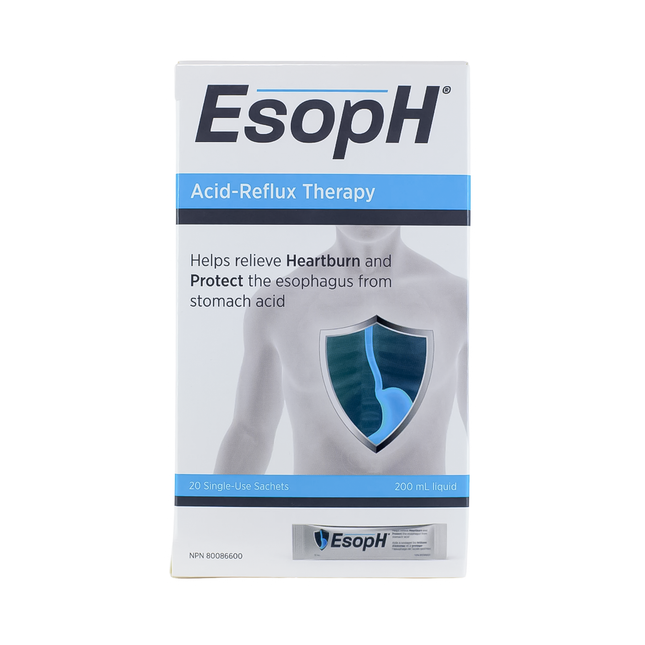 EsopH - Acid-Reflux Therapy | 20 Satchets x 200 mL