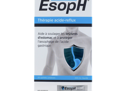 EsopH - Acid-Reflux Therapy | 20 Satchets x 200 mL