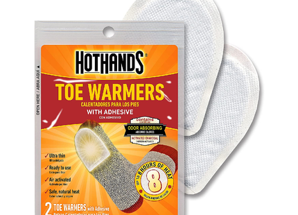 Hothands - Ready To Use Toe Warmers 8hrs Of Heat | 2 Toe Warmers