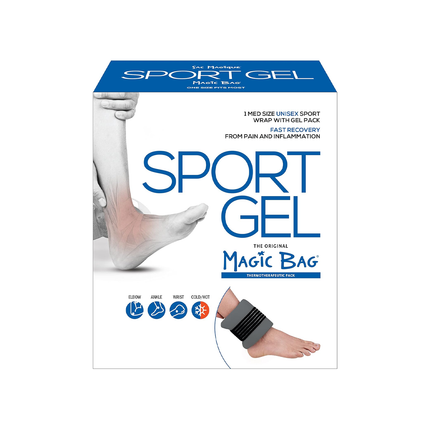 Magic Bag - Gel Sport pour un soulagement rapide des douleurs et inflammations | 1 enveloppement sportif unisexe de taille moyenne