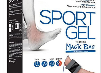 Magic Bag Sport Gel for Fast Recovery from Pain & Inflammation | 1 Medium Size Unisex Sport Wrap