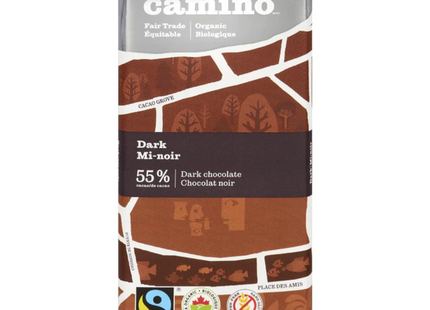 Camino - Dark 55% Cocoa Chocolate Bar | 100 g