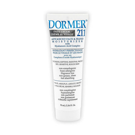 Dormer - 211 Hydratant avancé visage et mains - Crème visage | 70 mL