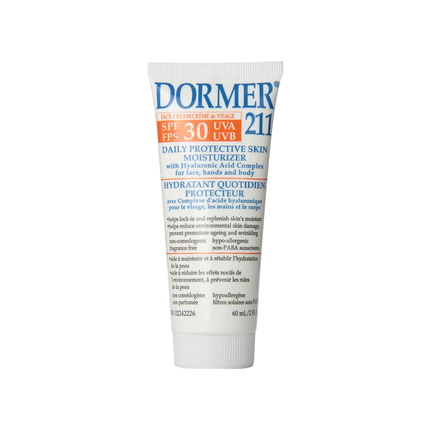 Dormer - Hydratant quotidien pour la peau SPF 30 | 60 ml