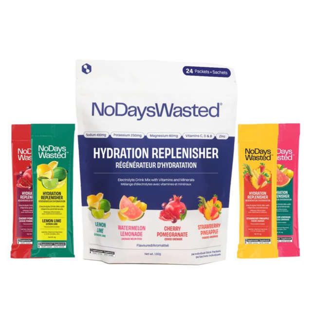 No Days Wasted - Pack Découverte Hydratation Active | 24 Unités