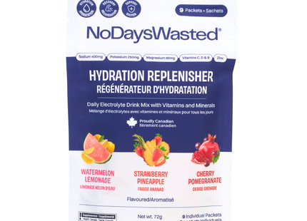 No Days Wasted - Pack découverte hydratation quotidienne | 9 unités