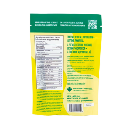 No Days Wasted - Citron Vert Citron | Paquet de 9