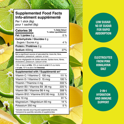 No Days Wasted - Citron Vert Citron | Paquet de 9
