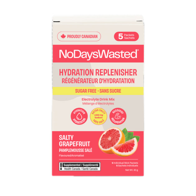 No Days Wasted - Pamplemousse Salé | Paquet de 5