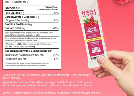 No Days Wasted - Framboise surette | Paquet de 5