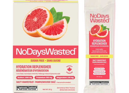 No Days Wasted - Pamplemousse Salé | Paquet de 15
