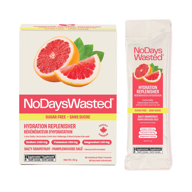 No Days Wasted - Pamplemousse Salé | Paquet de 15