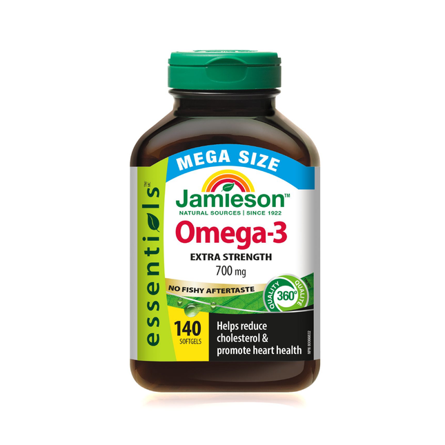 Jamieson - Oméga-3 700 mg | 140 capsules