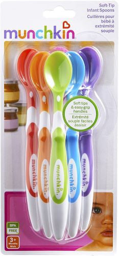 Munchkin Soft Tip Spoons | 6 Spoons