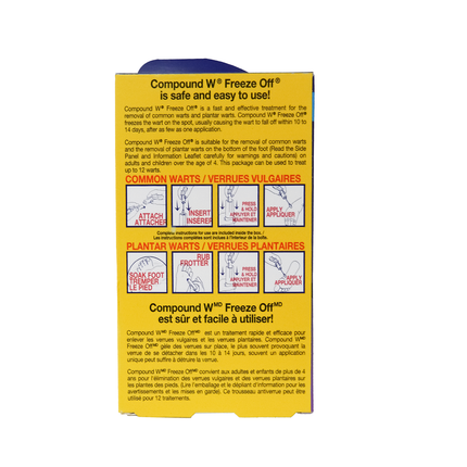 Composé W - Dissolvant d'acrochordons | 8 candidatures