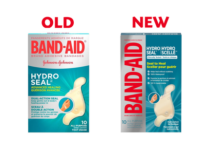Band-Aid - Hydro Seal Waterproof All-Purpose Bandages | 10 Count