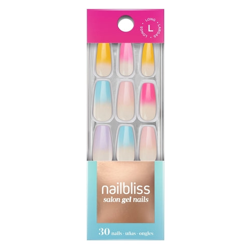 Dashing Diva - Ongles en gel Nailbliss Salon | 30 Ongles longs