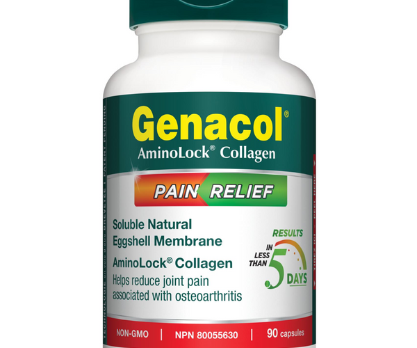 Genacol - AminoLock Collagen Pain Relief with Soluble Natural Eggshell ...