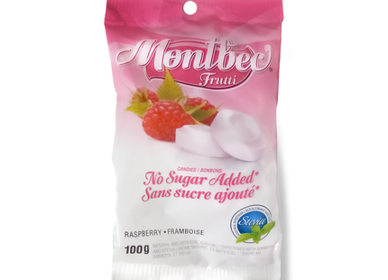 Montbec - Frutti No Sugar Candies - Raspberry | 100 g