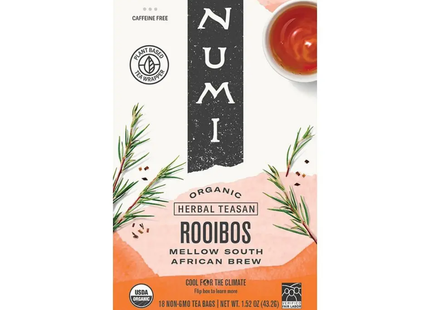 NUMI THÉS ROOIBOS BIO 18 SACHETS