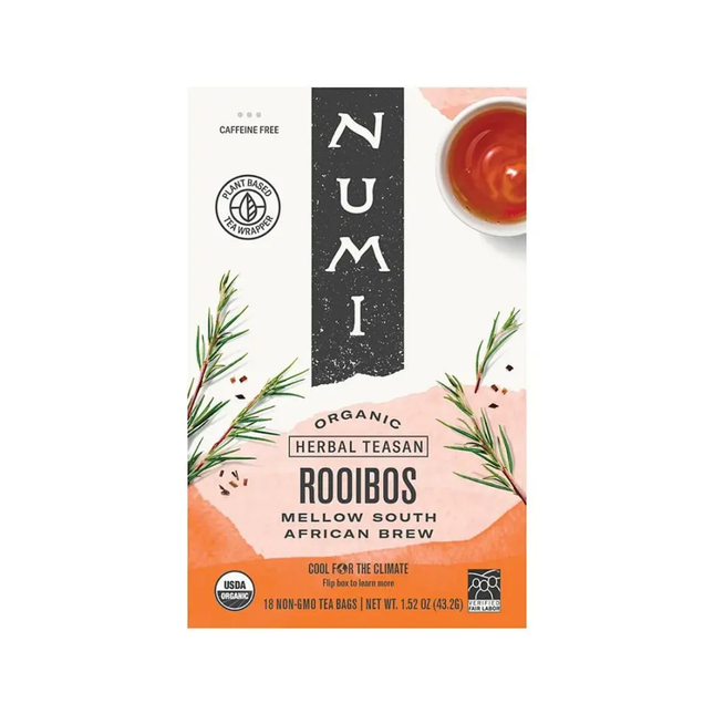 Numi - Thé Rooibos Biologique | 18 Sachets