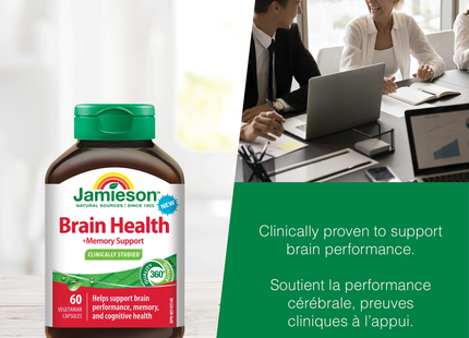 Jamieson - Brain Healthy + Memory Support | 60 Veg Capsules