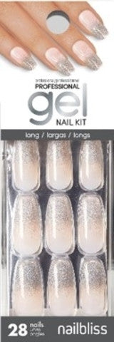 Nailbliss - Ongles en gel de salon - Longs - Être céleste GN20 | 30 clous