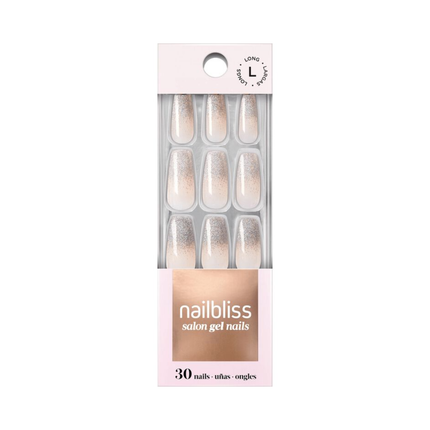Dashing Diva - Nailbliss Salon Gel Nails | 30 Long Nails
