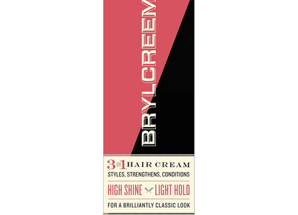 Brylcreem - Crème capillaire 3 en 1 haute brillance et tenue légère | 132 mL