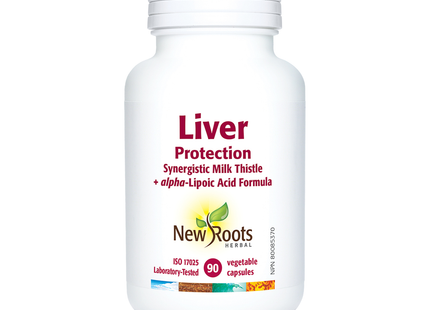 New Roots - Liver Protects Milk Thistle Plus Alpha-Lipoic Acid | 90 Capsules