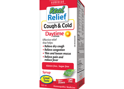 HOMEOCAN - Cough & Cold Daytime Syrup | 100 mL