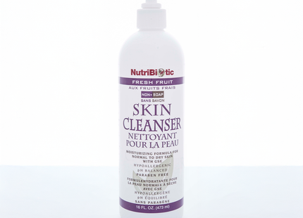 Nutribiotic - Nettoyant pour la peau sans savon, fruits frais | 473 ml