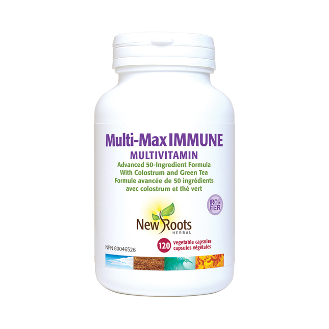New Roots - Multivitamines pour le système immunitaire Multi Max | 120 capsules