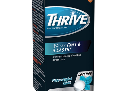 Thrive - 2mg Nicotine Replacement Lozenges - Peppermint Chill | 36 Pieces